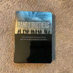 Band of Brothers Metal Boxed Set of 6 DVDs Documentary World War II Movie